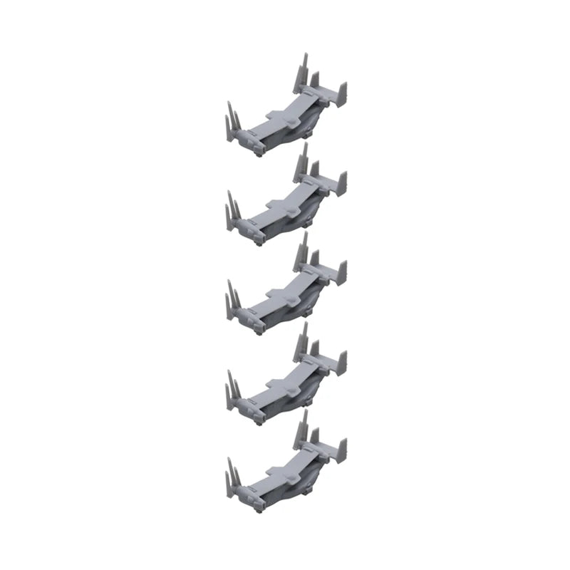 5PCS 1/2000 700 400 350 Scale V-22 Osprey Medium-size Transport Helicopter Folded Wing Military Plane Model Ornaments for Study