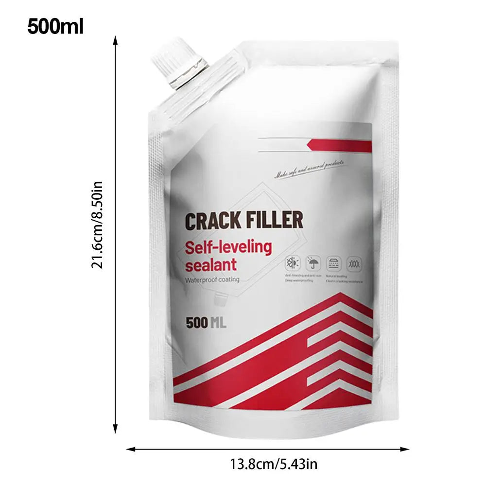 500mlSealant Roof Floor Caulking Glue For Concrete Joint Filling Sealant Crack Filler Repair Caulk Resistant Wall Joint Adhesive