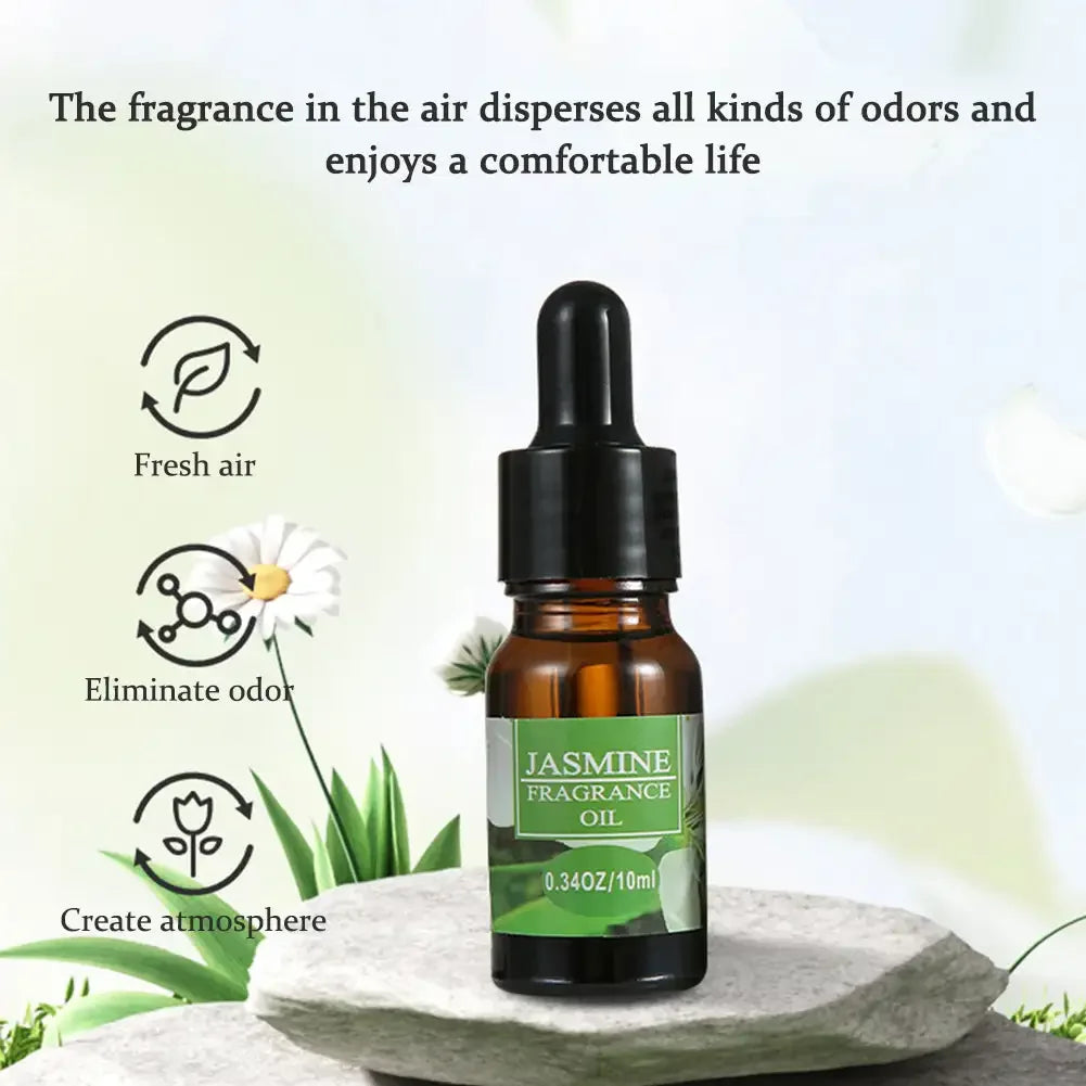 10ML Fragrance Humidifier Air Freshener Natural Plant Aromatherapy Essential Eliminating Odors Perfume For Household Car Office