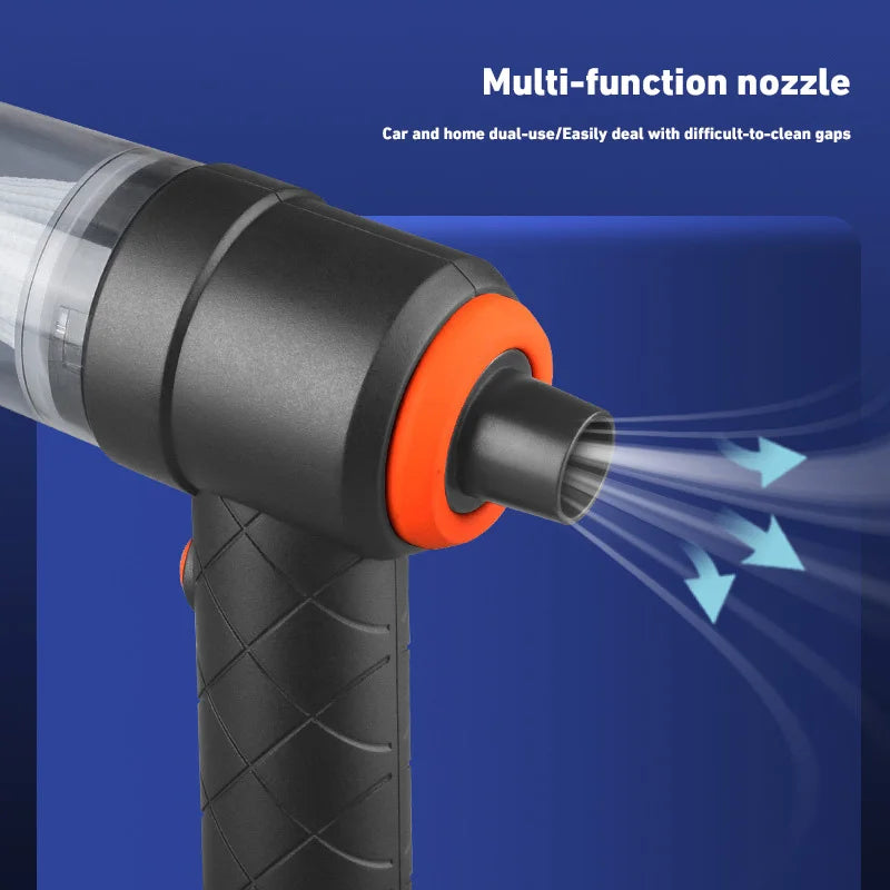 690000Pa Wireless Car Vacuum Cleaner 120W 1200mAh High-power Vacuum Cordless Handheld Auto Portabale Vacuum Cleaner 2026