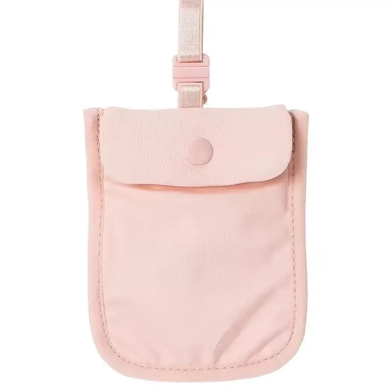 Undercover Bra Wallet Under Clothes Adjustable Money Belt Pouch Secret Travel Pocket Flap Small Storage Bag Outdoor Accessories