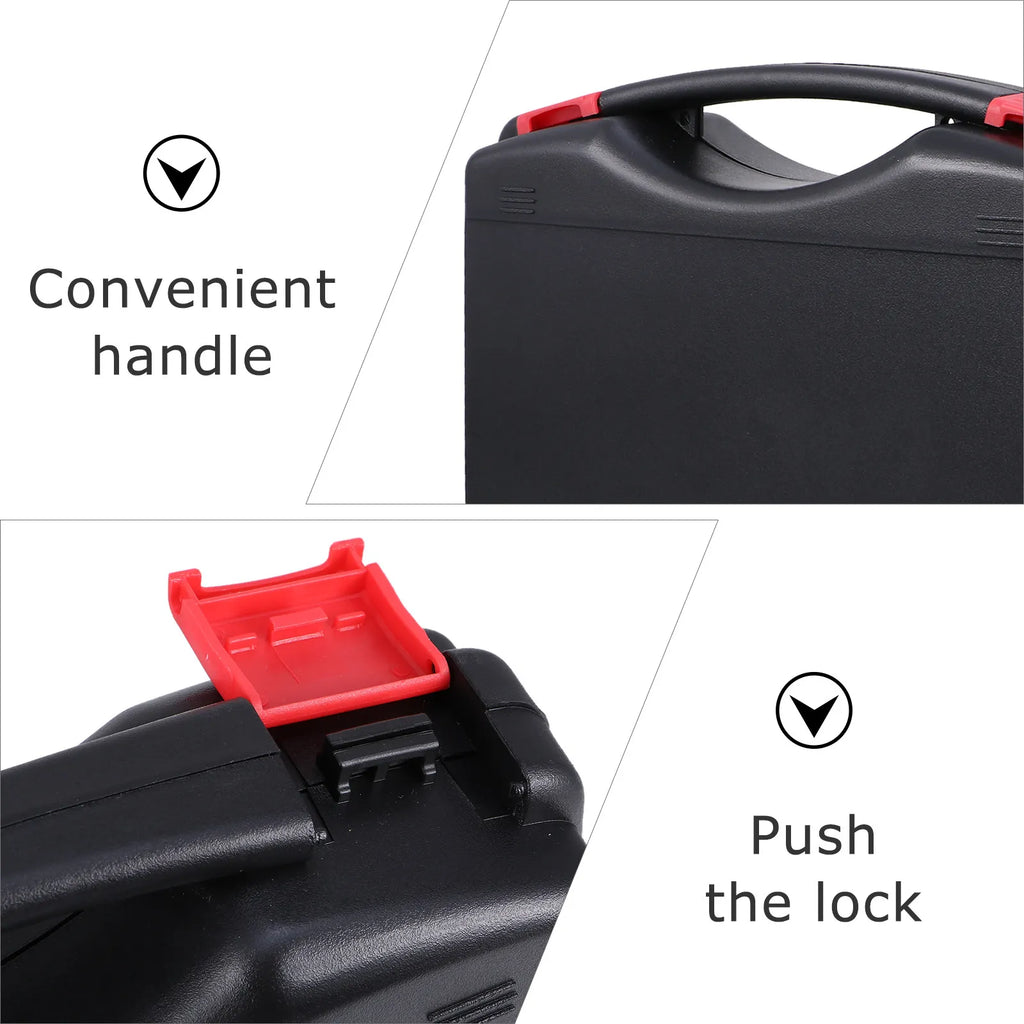 High Quality PP Tool Box Portable Heavy Duty Storage Container for Repair Tools Parts Organization Efficient Workshop Setup