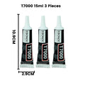 15/50/110mL B7000 Glue T7000 Adhesive Epoxy Resin Repair Cell Phone Touch Screen Liquid Glue Jewelry Craft Adhesive Glue