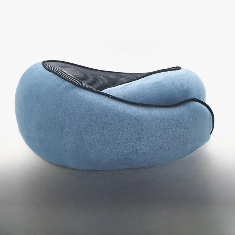 Memory Foam Neck Pillow Portable Travel Pillow Adjustable U-Shaped Pillow for Air Travel Nap Supportive Neck And Shoulder Relief