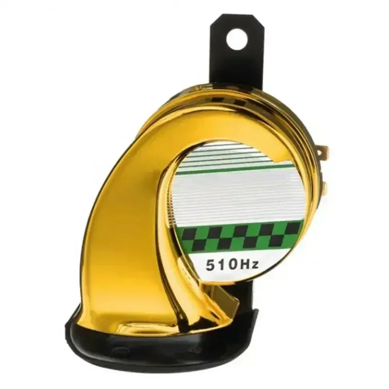 Car Motorcycle Horns 12V 130dB Snail Air Horn Waterproof Snail Air Horn Siren Loud Sound 510hz for Truck Motorcycle Boat