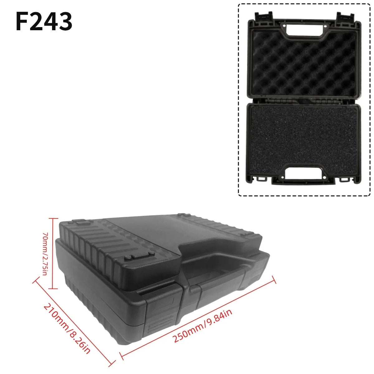 1pc Multi-Functional Portable Equipment Case with Sponge Protective Hardware Shell Tool Carrying Storage Box for Drones,Tools