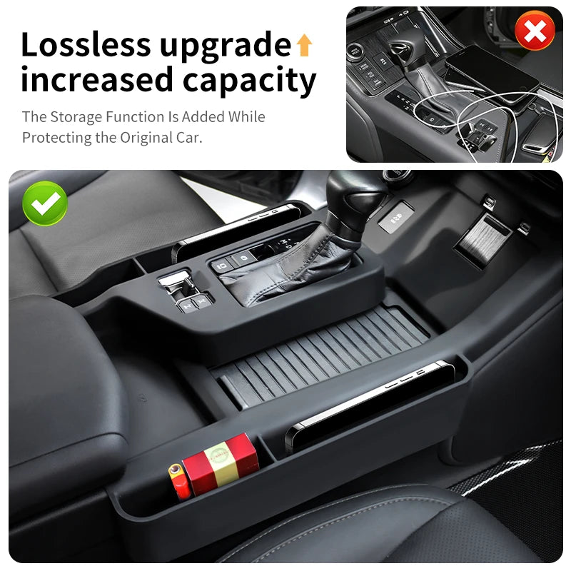 For Lexus 2024 2025 2026 GX550 GX 550 Center Console Protective Cover Non-slip Anti-scratch Dust-proof Car Interior Accessories