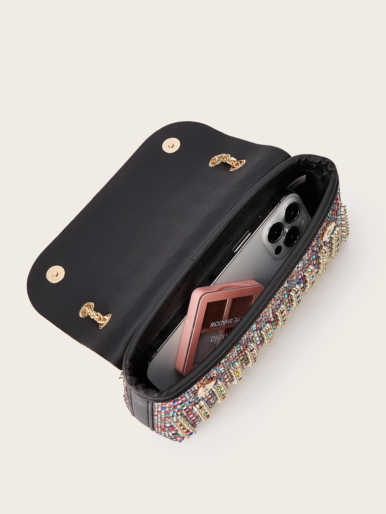 Women's Evening Bags, Clutch Bags, Shiny, Dazzling, Charming, Elegant, Exquisite, and Understatedly Luxurious Evening Bags Suitable for Parties, Weddings, Balls, Dinner Parties/Banquets, and Can Be Paired with Wedding Dresses