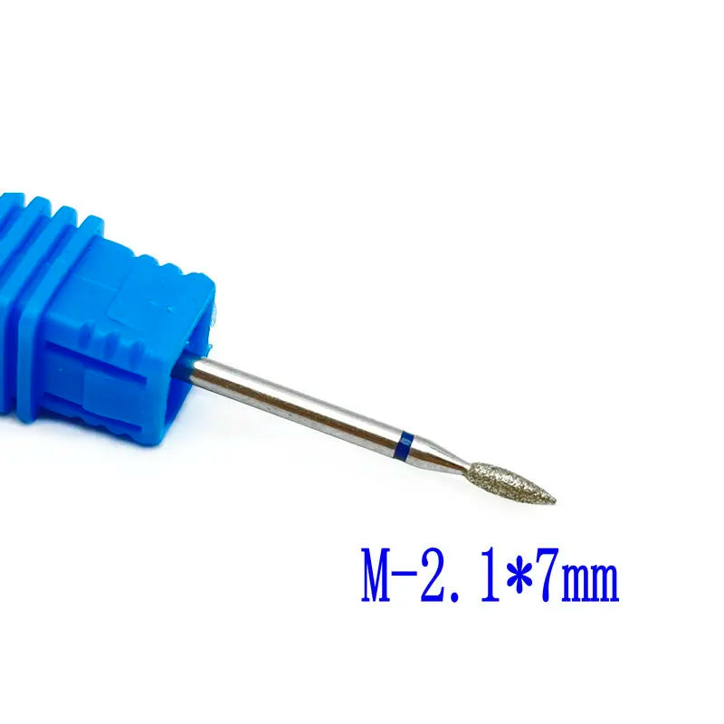 1 Pcs Diamond Nail Drill Bit for Manicure Nail Drill Manicure Machine Bit Accessories Cuticle Clean Mill Cutters Removing Gel
