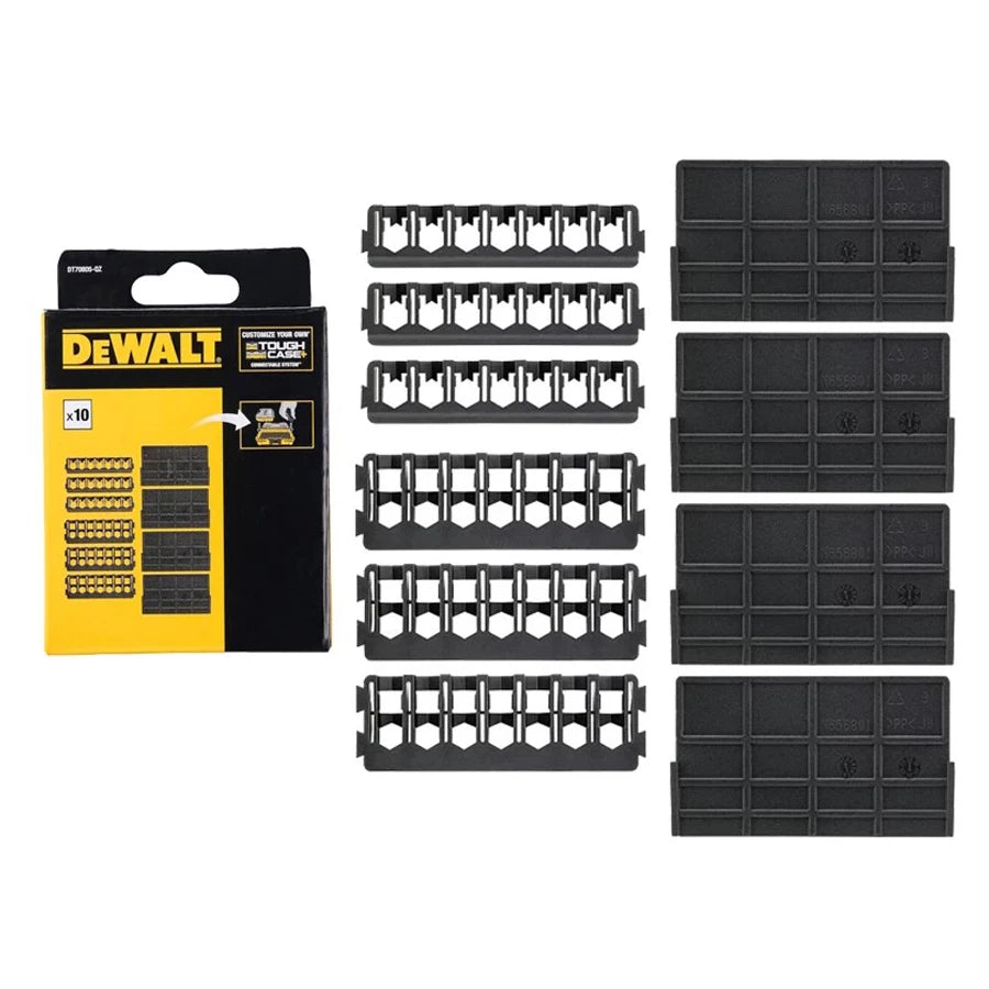 DEWALT 1pcs Original Tool Box Tool Case Storage Box Multifunctional Stackable Box NO.DT70805/DT70800/DT70801/DT70803/DWAN2190.