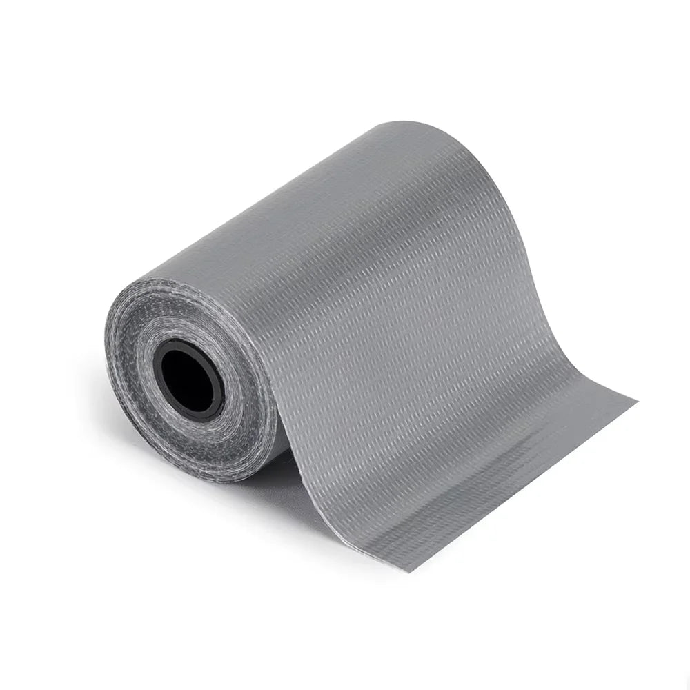 RHINO RESCUE Duct Tape,Waterproof , Gray Tape,Silver 5cm*2.5m, Indoor & Outdoor Use, No Residue, Tear by Hand