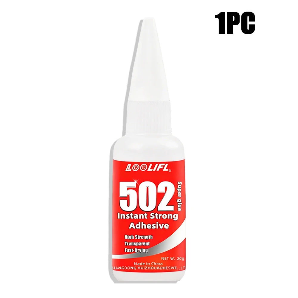 Instant Super Glue High Strength Quick Dry Household DIY Craft Repair Adhesive for Hard Materials Metal Ceramic Wood Ornaments