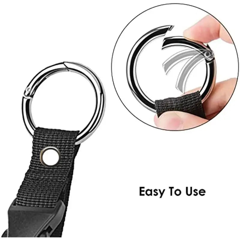 1/2Pcs Travel Luggage Fixed Strap Backpack External Strap Portable Strap With Release Buckle Luggage Strap Belt Jacket Holder▪