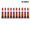 10-50 Liquid Super Glue Wood Rubber Metal Glass Cyanoacrylate Adhesive Stationery Store 502 Instant Strong Bond Leather