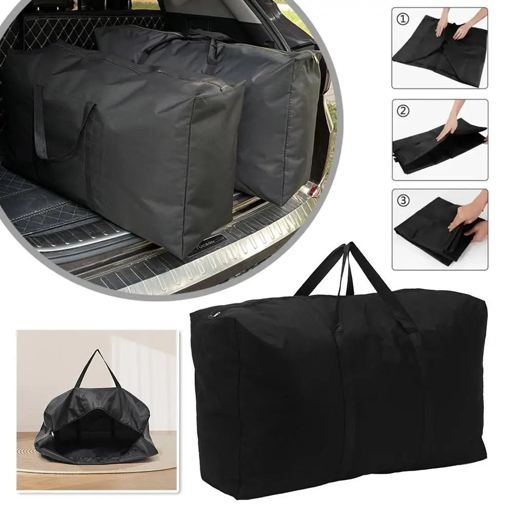 Extra Large Storage Bag Oxford Cloth Storage Tool Outdoor Supplies & Tent Trip Bag For  Picnic Camping Barbecue Carry Bag