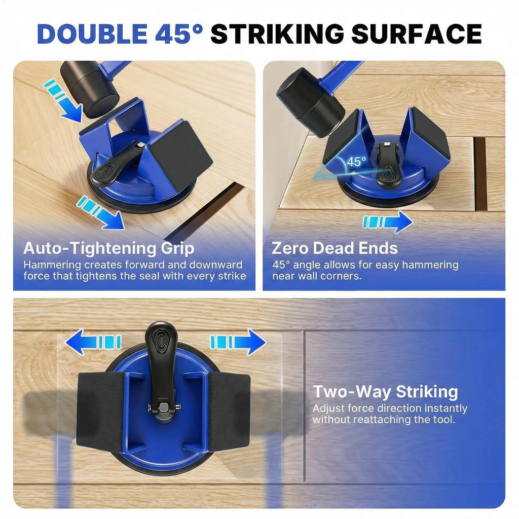Tile Leveling Tool Heavy Duty Suction Cup Floor Lifter 45degree Striking Filler With Sticky Pads For Alignment Fixing Countertop