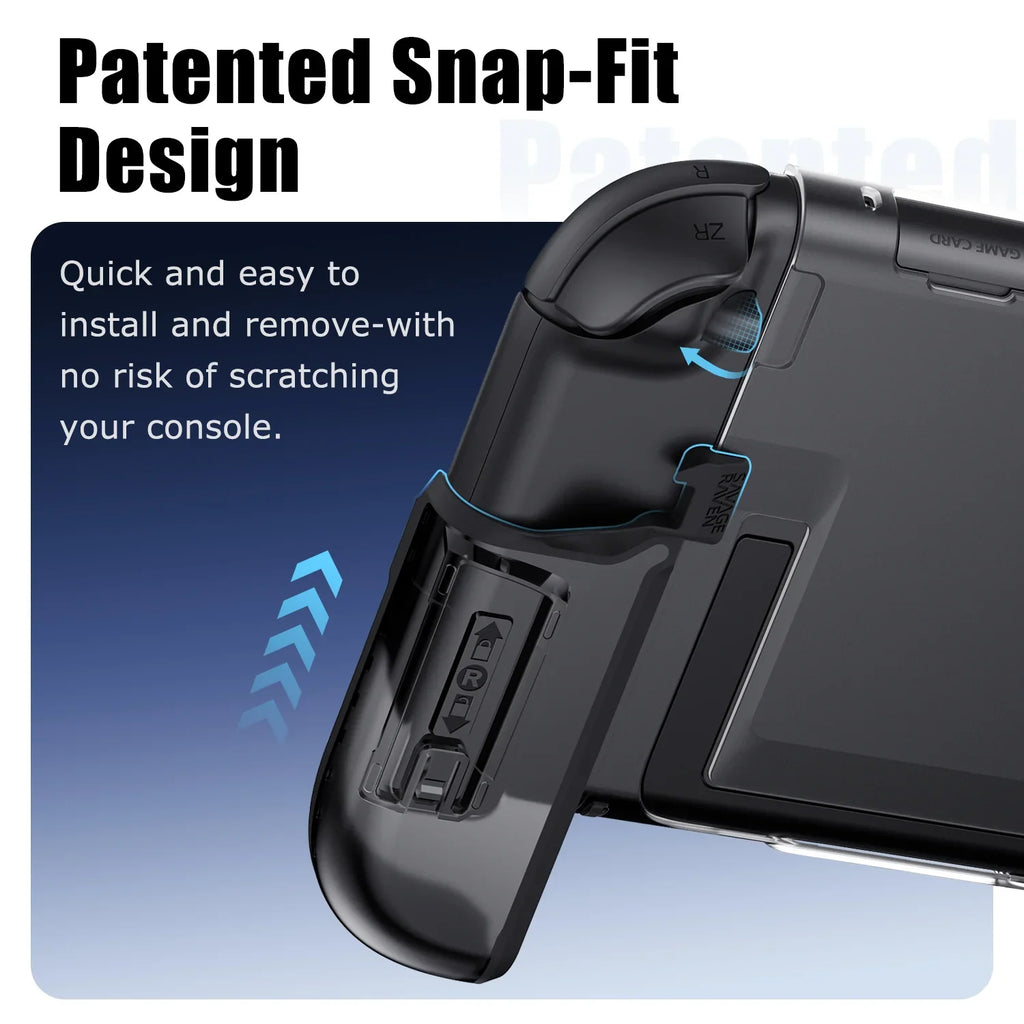 Savage Raven by Skull & Co. FissionGrip Dockable Revolutionary Split Protective Case for Nintendo Switch 2