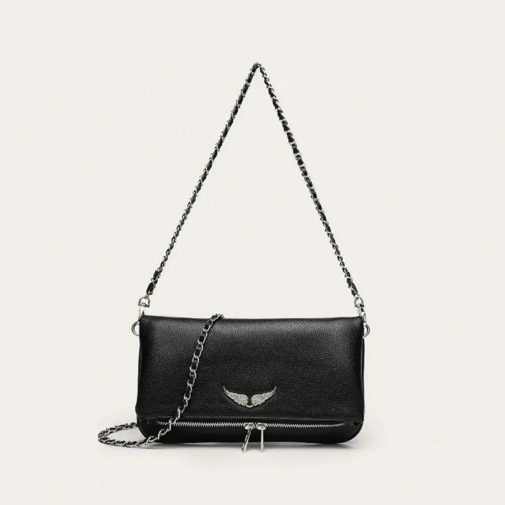 Wing Mini Square Bag for Women, 2026 Fashion Underarm Shoulder & Crossbody Bag, Cute Small Purse, Versatile Chic Handbag
