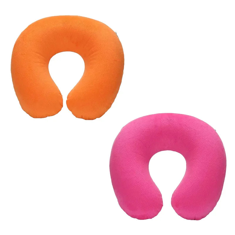 1/2Pcs Memory U Shaped Travel Air Pillow Neck Support Head Rest Cushion Gift Comfortable Pillows For Travel/Daily Relax