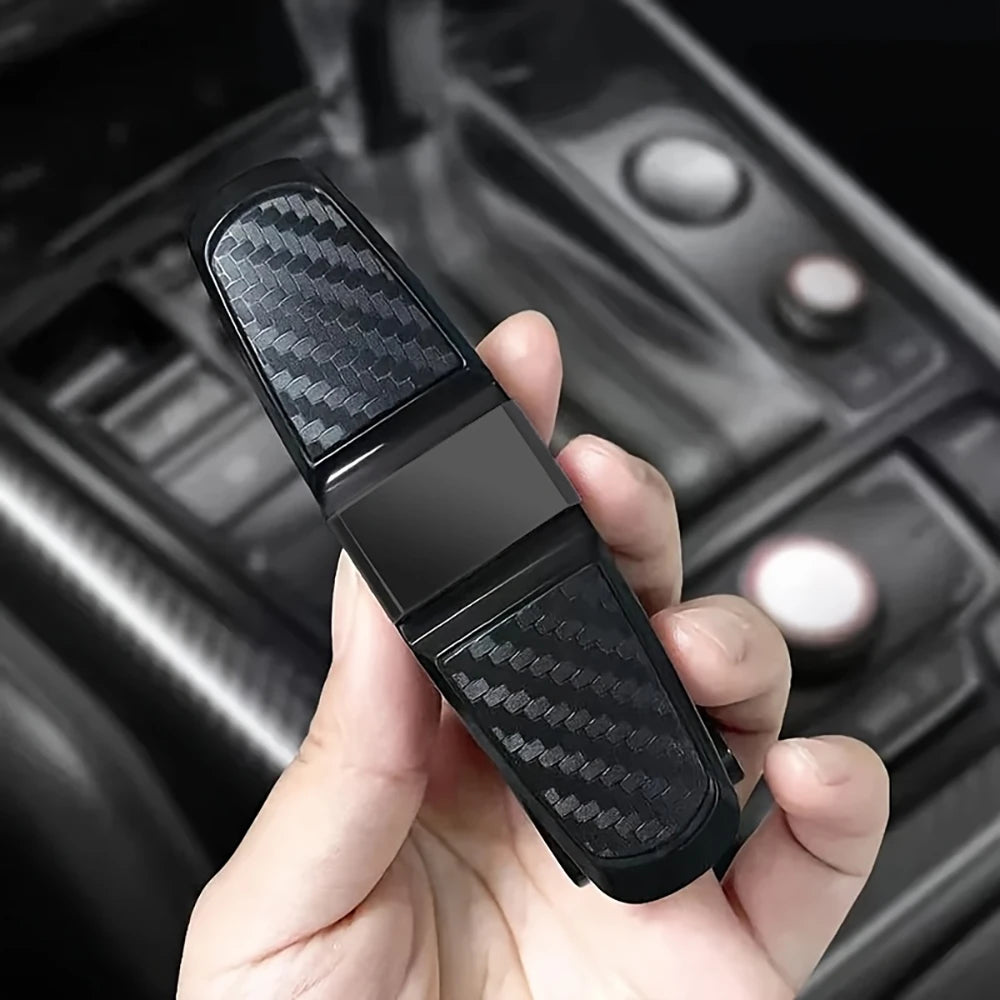 Portable Car Glasses Holder, Multifunctional Car Sun Visor Eyeglass Holder, Vehicle Ticket Holder - Suitable For All Vehicles