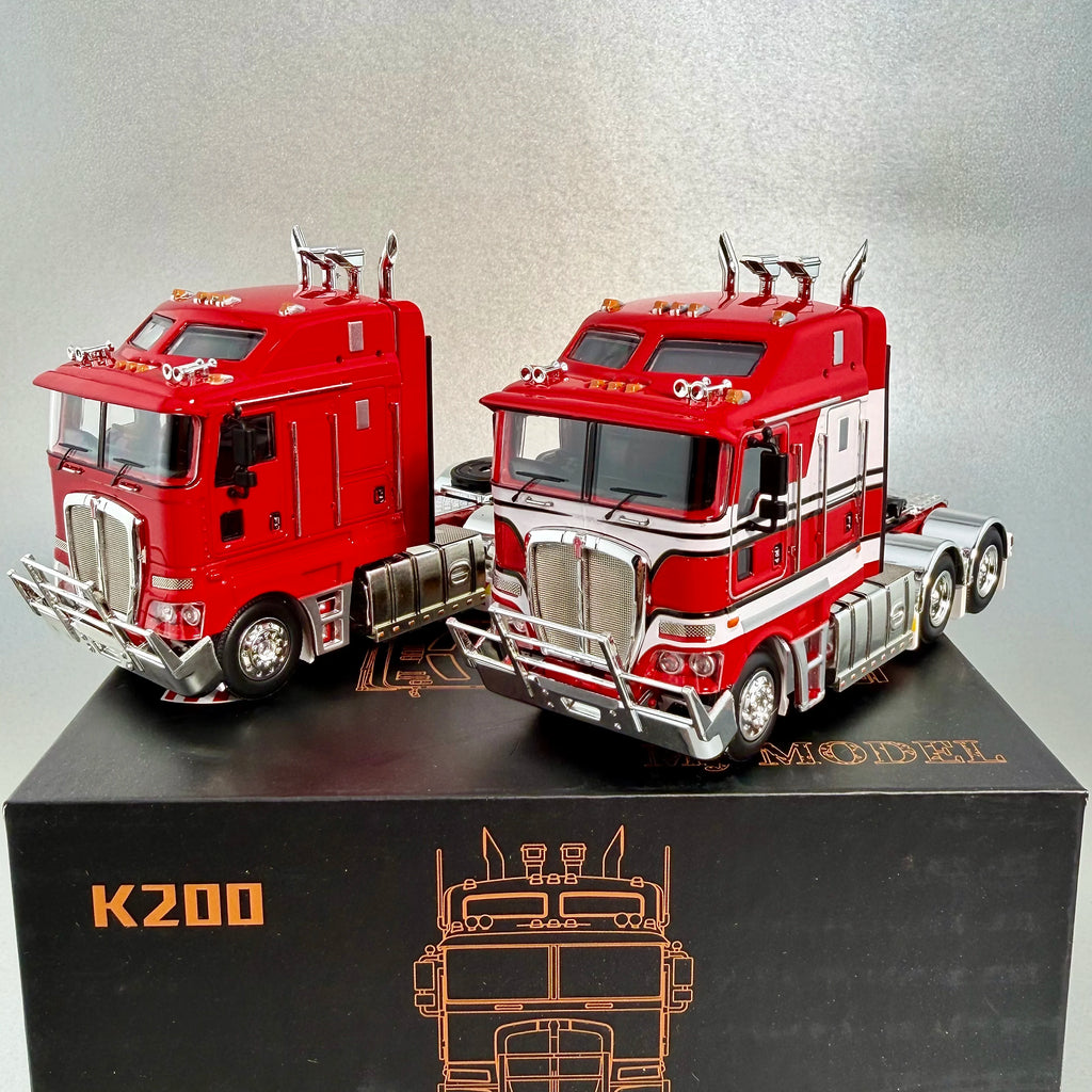 MJ Diecast Alloy 1:64 Australia Trailer Truck Head Kenworth K200 Prime Mover TractionTransporter Vehicle Truck Model Metal Toy
