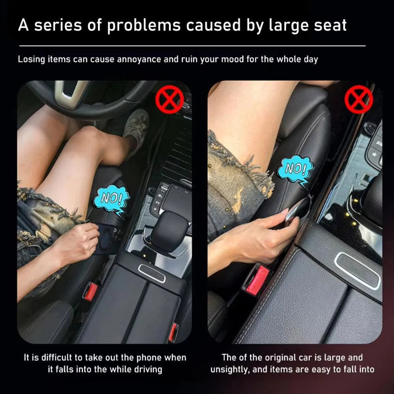 1 Pair of Car Seat Gap Plug Strips Car Seat Gap Storage Box, Car Seat Position Storage Box Interior Decoration Items