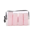 Nordic PE Empty Squeeze Bottles Travel Cosmetic Dispenser Set Shampoo Body Wash Refill Plastic Hose Containers