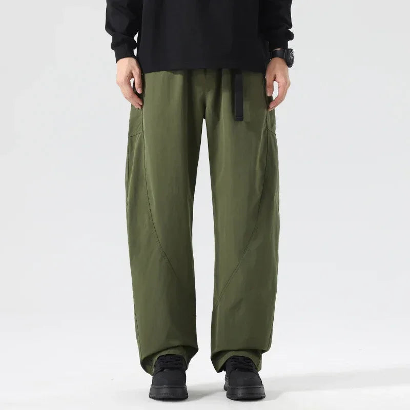 WASSUP CMKPO American machete assault pants women's new wide-leg overalls outdoor hiking waterproof mountaineering pants Casual