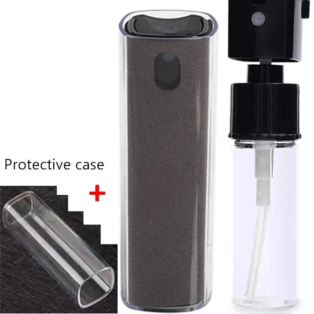 Phone Screen Cleaner Spray Computer Mobile Phone Screen Dust Remover Tool Car Microfiber Cleaning and Polishing Tool
