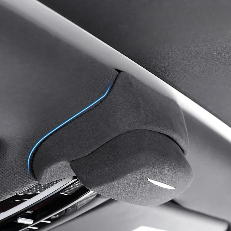 For Porsche Cayenne 2019-2024 Car Glasses Case Roof Sunglasses Storage Clip Car Accessories Interior Modification Accessories