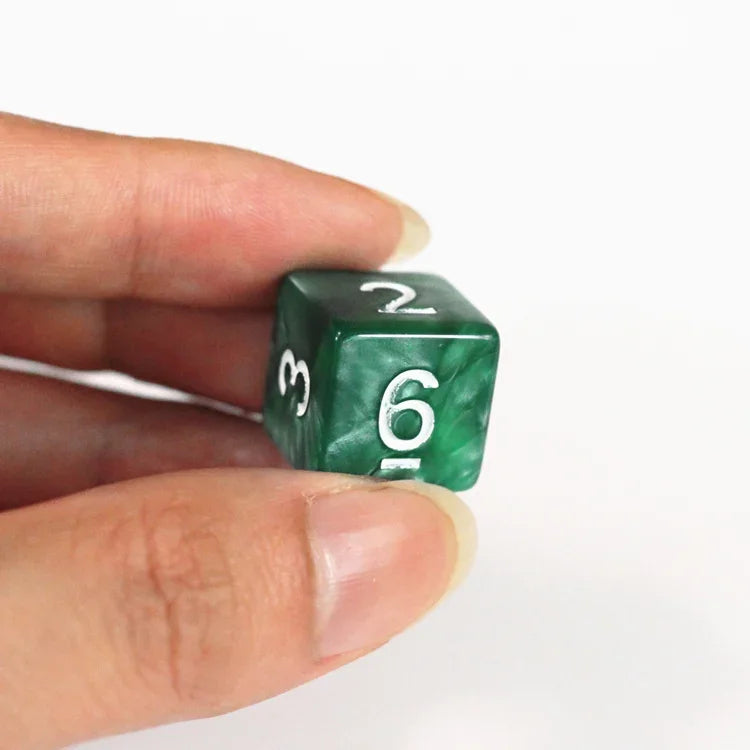 10 Pcs/set Digital Dice Funny Puzzle Game Accessory 16 Mm