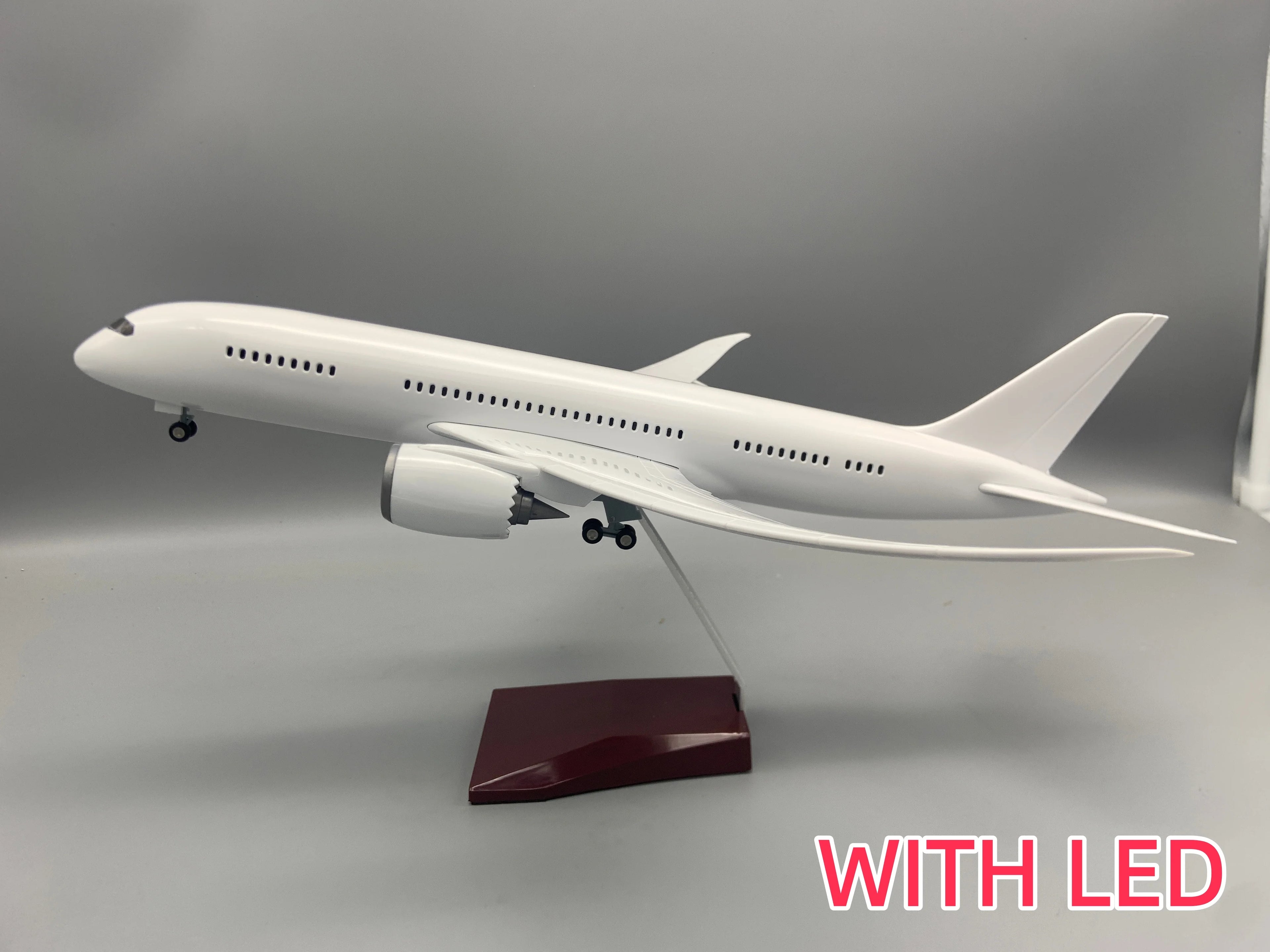 47CM Blank White DIY Airplane Model Kit for Handcraft & Collection B747/777/787/737/AN225/A330/320/C919 Unassembled Plane