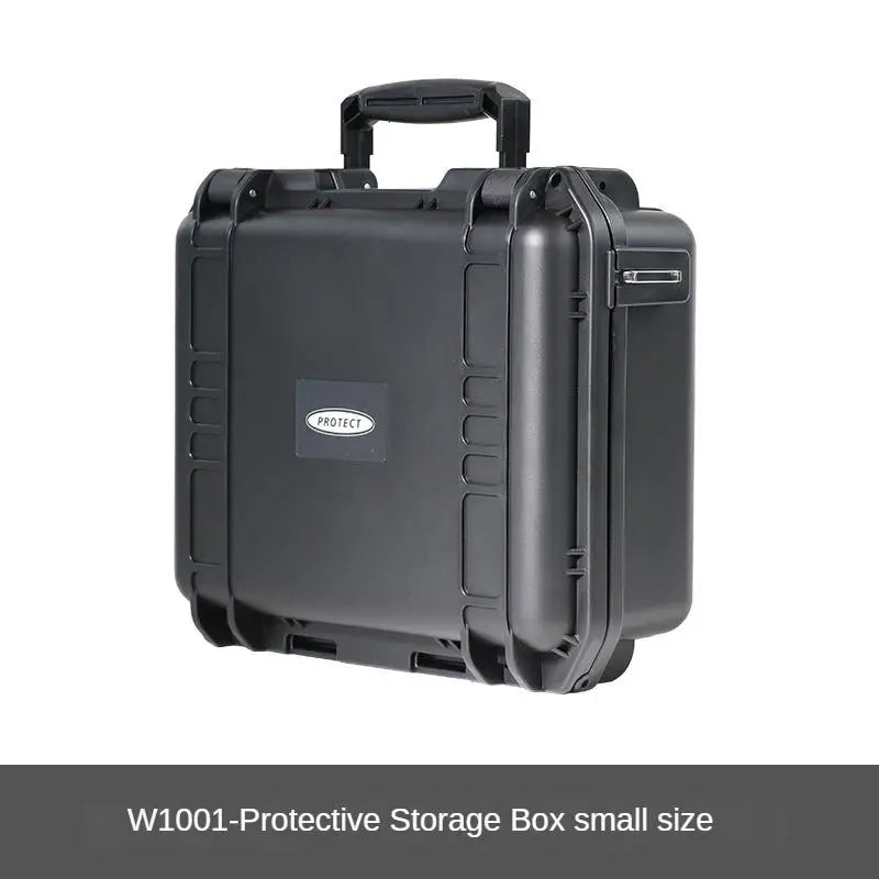 Portable Equipment Toolbox Waterproof Tool Box Hard Case Bag Tool Organizer Case Storage Box Safety Instrument Case PP Suitcase