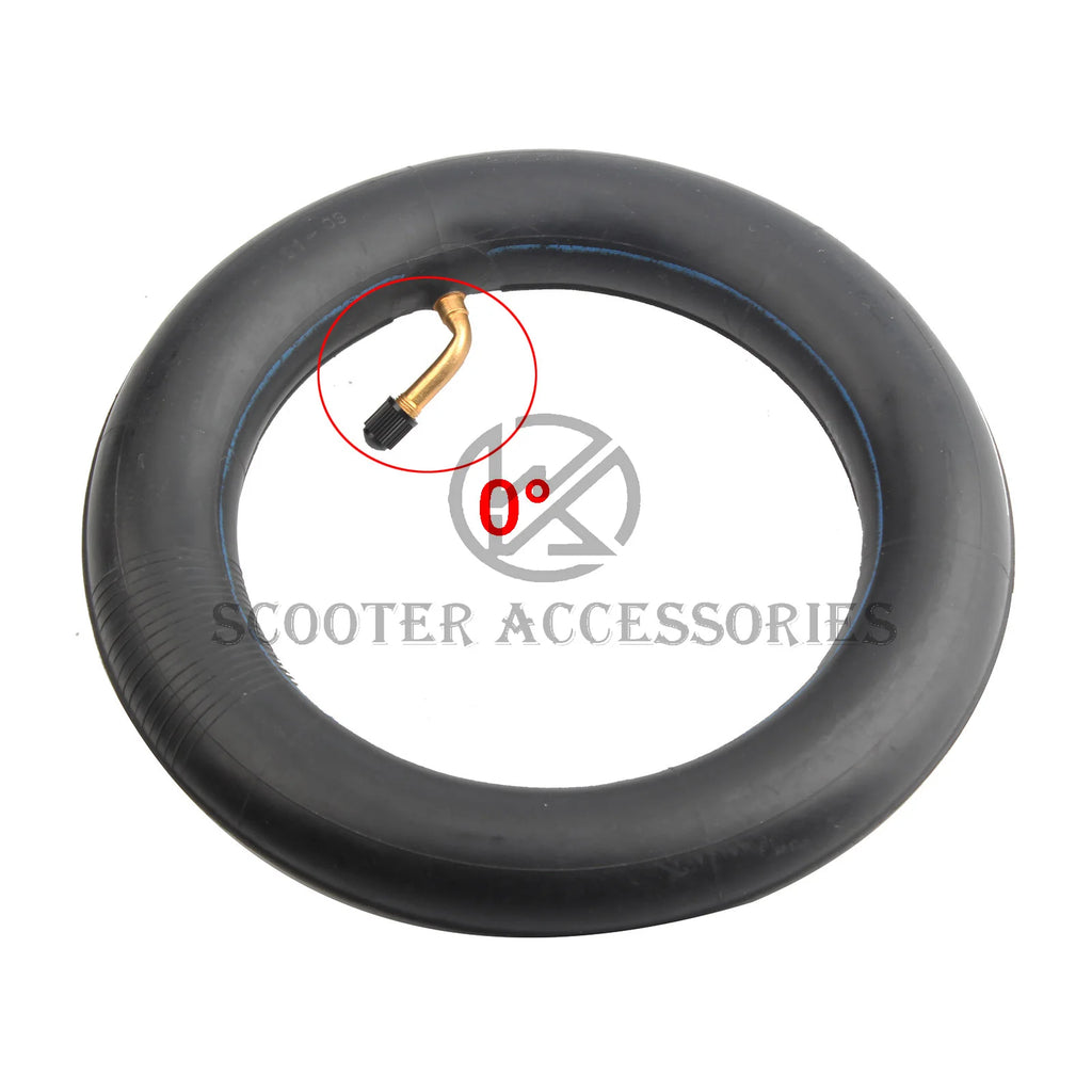 10X2.50 Inner Tube 10x2.5 Camera with Bent Valve 45 90 Degree for 10 Inch Baby Stroller Pram Scooter Electric Scooter Skateboard