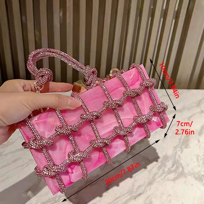 Luxury Women Wedding Party Handbags and Purse Wholesales Ladies Evening Handbag Chain Dinner Bags Clutch Bag for Women Wedding