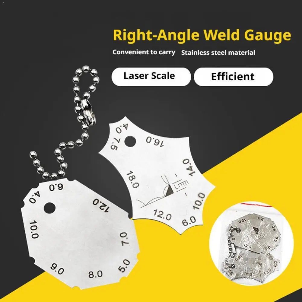 Right Angle Welding Seam Gauge Welding Foot Ruler  Measurement Necessary For Pipe Workers