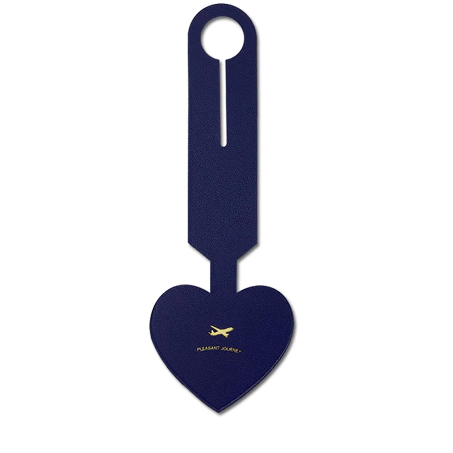 Simple Heart Shape Leather Luggage Tag Women Travel Suitcase ID Address Holder Girls Baggage Tags Boarding Bag Portable Label
