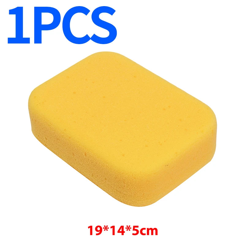 High Density Foam Cleaning Block Car Wash Sponge Wax Pad Multipurpose For Auto Paint Household Kitchen Grout Care Utility Tool