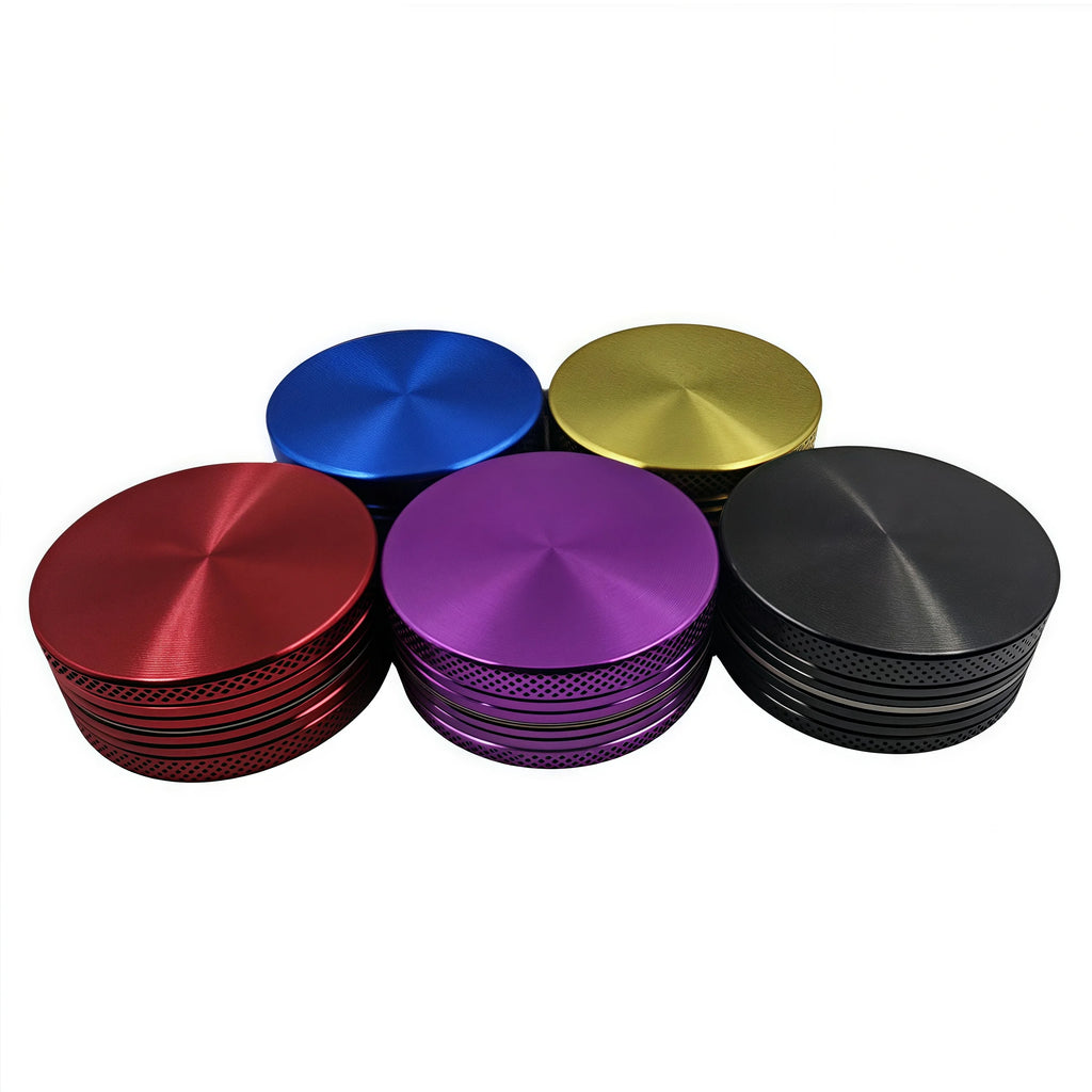 11-Color 40mm Manual Grinder - Dual-Layer Fast Grinding with Diamond Teeth, Portable Design，The best Smoking accessories