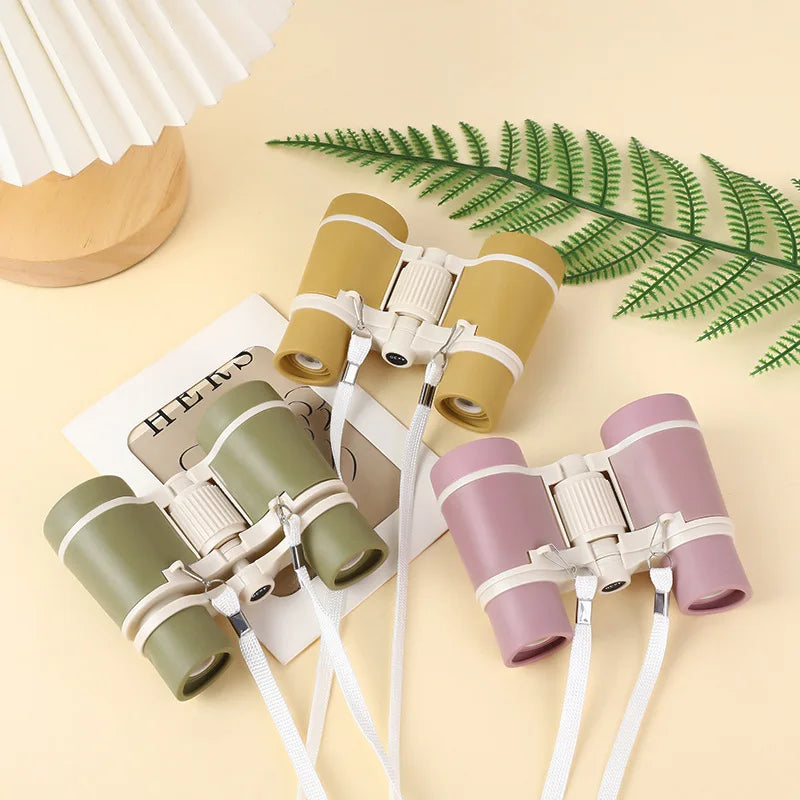 Jungle Binoculars Magnifying Glass Portable Children Magnification Toy Shockproof Telescope For Birthday Hiking Presents