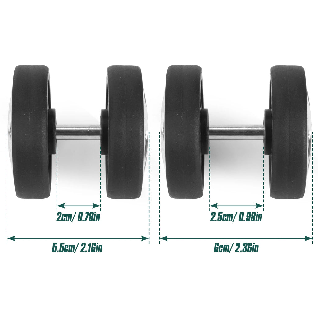 8Pcs Silver Luggage Wheel Replacement with Screw Travel Luggage Wheels Replacement Suitcase Parts 50mm Axles Caster Wheel Repair