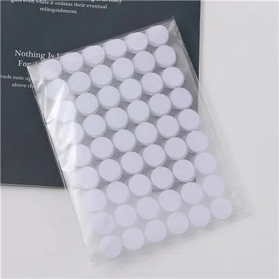 10-30mm Self Adhesive Sticky Dots Strong Glue Magic Sticker Disc Transparent White Round Belcro Adhesivo Hook and Loop Tape