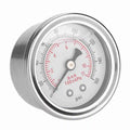0-160 PSI/bar Car Fuel Pressure Regulator Gauge Liquid Fill Fuel Oil Pressure Meter Gauge