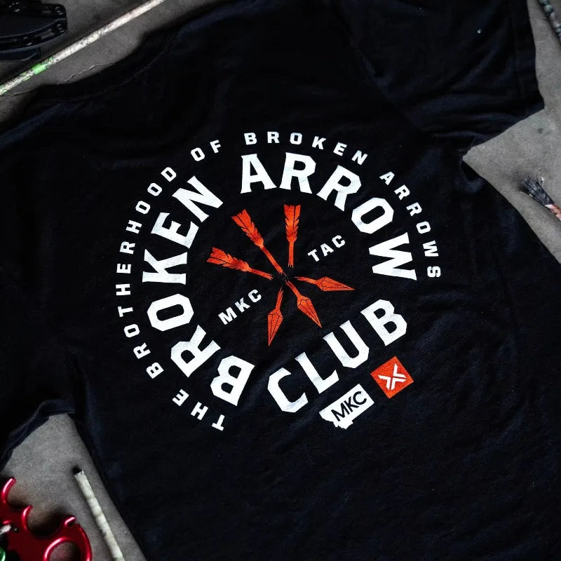 Rare MKC BROKEN ARROW CLUB TAC TEE Tactical T-Shirt High-end Luxury Unisex Style Both of Men and Women