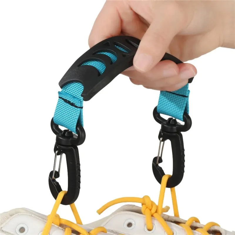 1pc Skate Shoe Hook For Inline Skates Inline Speed Skats Roller Skates 33cm Ski Boot Strap Strength Hook Nylon For Outdoor Sport