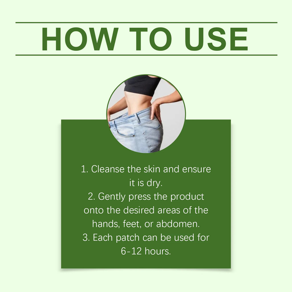 Nano-Microneedle Technology Body Contouring Patch Moringa Oleifera Extract Targeted Body Sculpting Skin Vitality MetabolismBoost