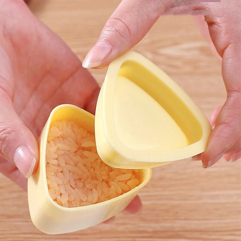 New Diy Sushi Mold Onigiri Rice Ball Food Press Triangular Sushi Maker Mold Japanese Home Kitchen Bento Accessories Tools
