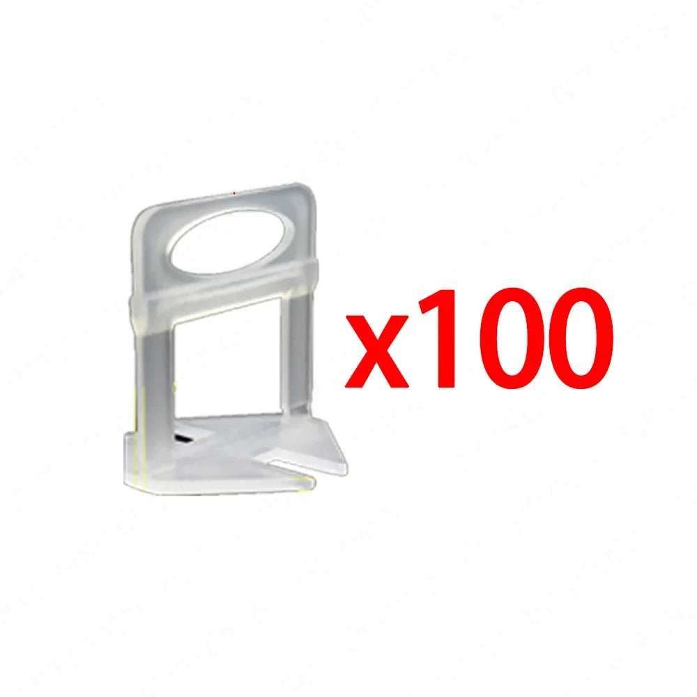 0.35/0.5/1/2/3mm Wall Floor Ceramic Tile Leveling System Clips Wadge Piler Spacer Kit for Tile Laying Construction Tools