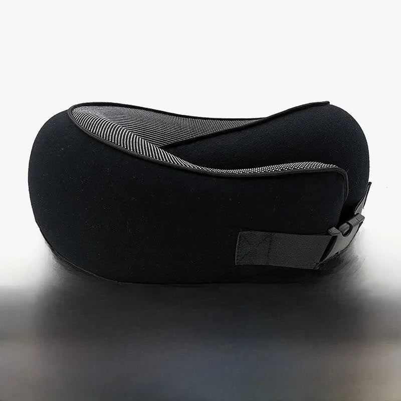 Memory Foam Neck Pillow Portable Travel Pillow Adjustable U-Shaped Pillow for Air Travel Nap Supportive Neck And Shoulder Relief