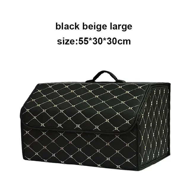 NEW Multipurpose Collapsible Car Trunk Storage Organizer With Lid Portable Car Storage Bag Car Trunk Organizer